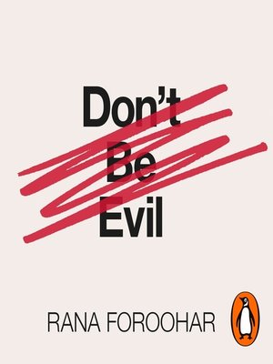 cover image of Don't Be Evil